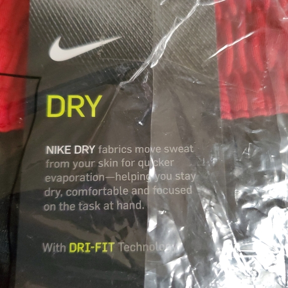 Nike Dry Icon Shorts Game BLACK/GAME ROYAL/RED - Picture 2 of 2